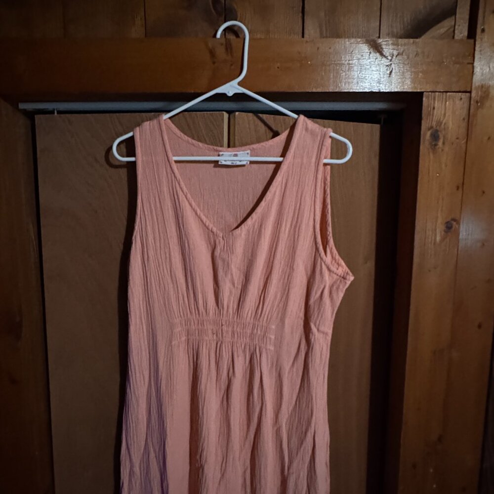 Cottonways long pink dress